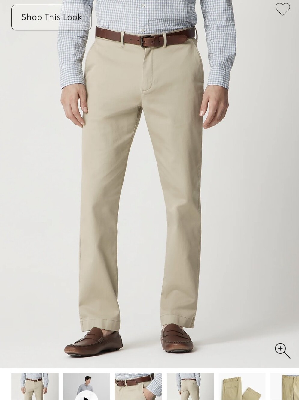 Size 30/30 J. Crew Men's Chino Pants in Light Gray